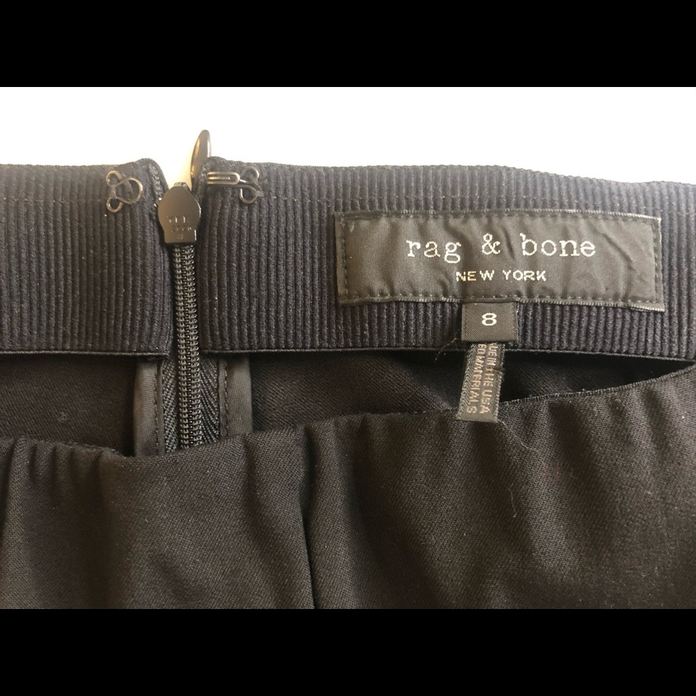 rag & bone sz8 Simone Pants Black - Perfect Pant